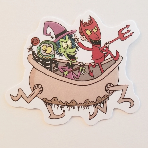 10/$10 Nightmare Before Christmas Lock, Shock & Barrel Sticker - Picture 1 of 1